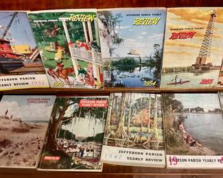 Jefferson parish yearly review, paper memorabilia