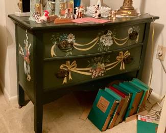 Hand painted low dresser