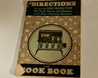 Antique coal oil stove cookbook