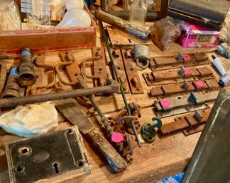 Shutter hardware