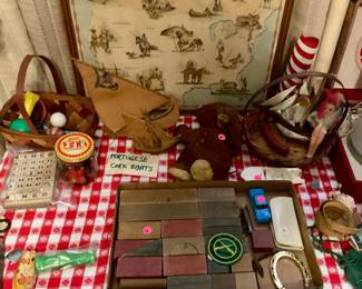 Children’s toys and blocks