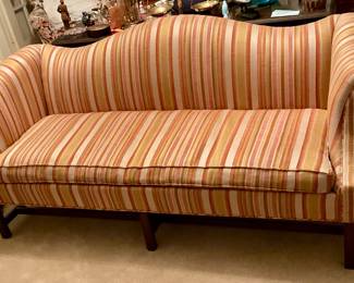 Chippendale style down Sofa made by Hickory Chair company