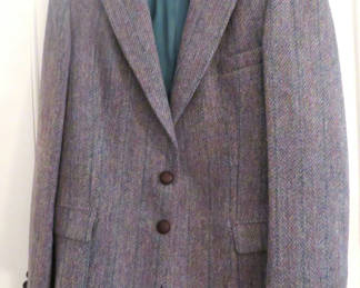 Lot 129: Vintage Harris Tweed Jacket