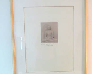 Lot 76: Framed Buddha Insight Meditation Society