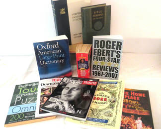 Lot 190: Reference Books Dictionary Fan Magazines Almanac