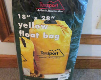 Lot 83: Texsport Yellow Float Bag (18" x 28")