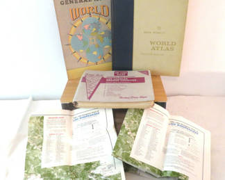 Lot 191: Lake Winnie and Squam Lake Charts LA Street Map Atlases
