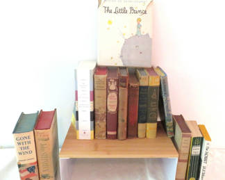 Lot 155: Antique book collection with The Little Prince and classic novels