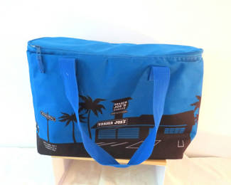 Lot 78: Blue Trader Joe's insulated tote bag