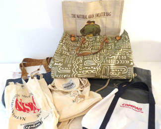 Lot 142: Selection of Canvas Tote Bags Advertising