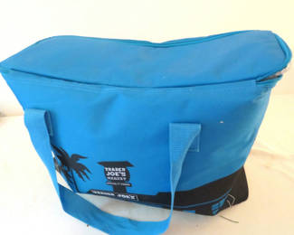 Lot 134: Blue Trader Joe's tote bag