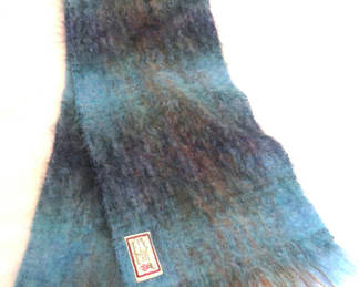 Lot 23: Andrew Stewart Scotland Wool Mohair Scarf