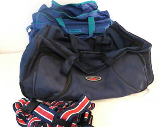 Lot 143: Vintage Members Only and American Tourister Duffel Bags