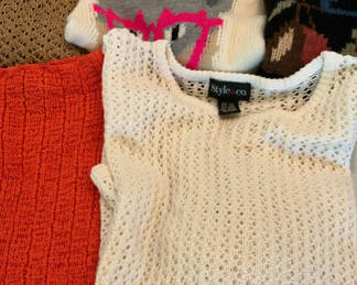 Lot 161: Woman’s Fun Sweaters