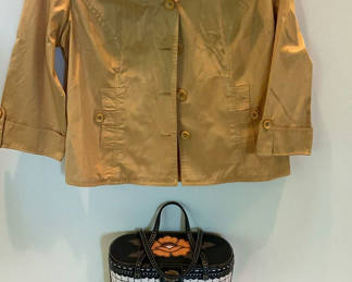 Lot 158: Woman’s Boho Jackets, Isabelle Fiore Handbag