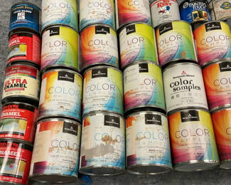 Lot 15: 26 Small Cans Of Paint Samples
