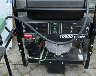 Lot 139: Dayton 10,000 Watt Professional Generator