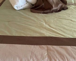 Lot 82: King Sized Comforter And More