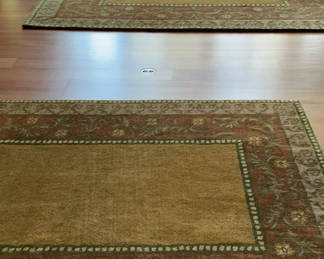 Lot 94: Two Beautiful Area Rugs