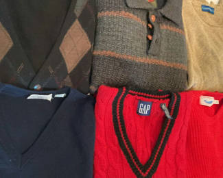 Lot 166: Vintage Men’s Sweaters