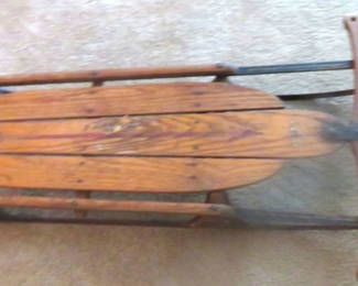 Lot 133: Vintage Flexible Flyer #47 Airline Pursuit Sled