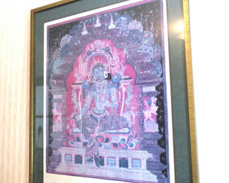 Lot 107: Sacred Visions Tibetan Art Exhibition Poster 