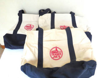Lot 103: Trio of Trader Joe’s Canvas Totes