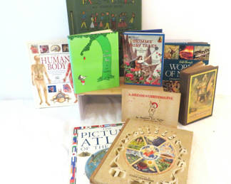 Lot 188: Collectible Children’s Reference Books and Literature Scrapbook