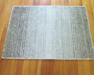 Lot 145: Beige Dash and Albert Small Rug 2’ x 3’