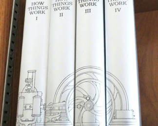 Lot 111: How Things Work 4 Volume Set Books