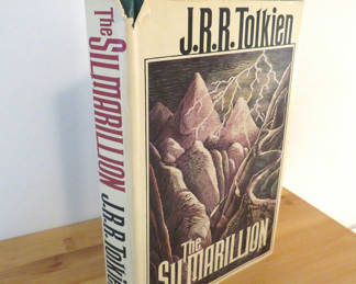 Lot 197: The Silmarillion with Map First Edition First Printing JRR Tolkien
