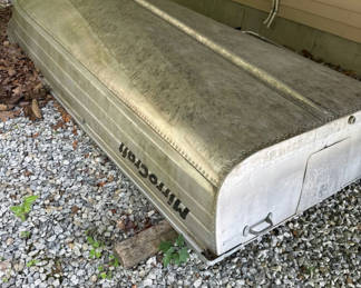 Lot 164: MicroCraft metal boat