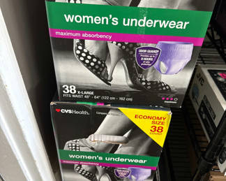 Lot 113: CVS Health Women's Underwear – 38-Count, X-Large