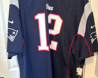 Lot 65: Tom Brady Patriots Jersey No. 12