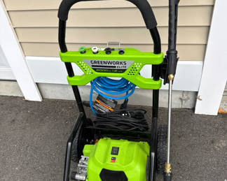 Lot 184: Greenworks Elite Portable Electric Pressure Washer