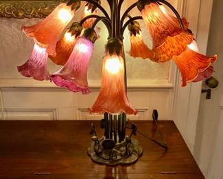 Tiffany style lamp