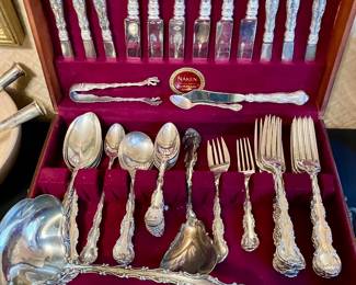 Gorham “Strasbourg” sterling flatware