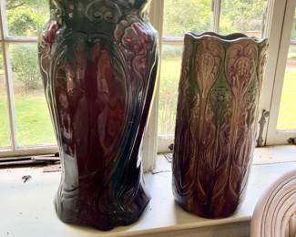Art nouveau majolica