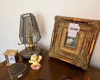Framed Still Life Oil Painting, Misc Decor