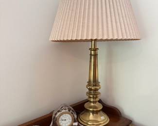 Desk Clock, Table Lamp