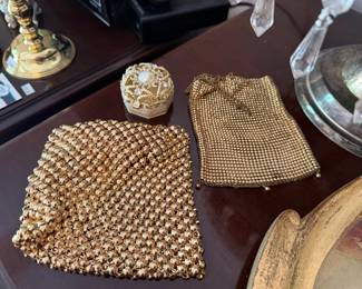 Vtg Beaded Coin Purse