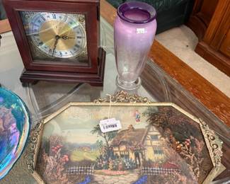 Mantle Clock, Vases, Convex Our Home Diorama