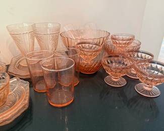 Vtg Glassware