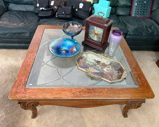 Glass Top Coffee Table