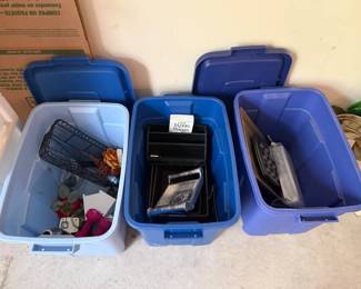 Storage Bins, Misc Items