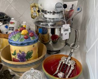 Mixing Bowls, KitchenAid Artisan Stand Mixer, Wine Opener