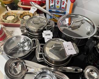 All Clad Pans & Pots