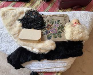 Furs, Vtg Purses