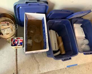Storage Bins, Misc Items