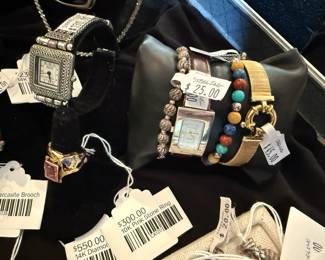 10k Pink Stone Ring, Watches